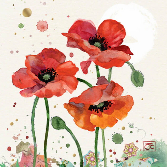Floral Collage Cards