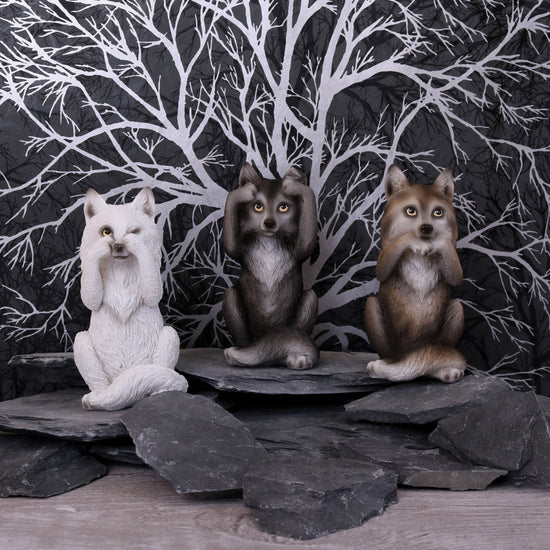 Nemesis Now Wolf Figurines