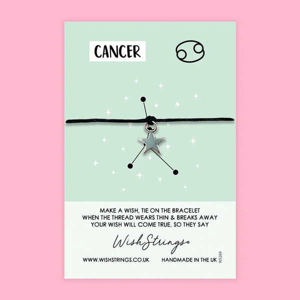 Cancer Star Sign - WishStrings Bracelet