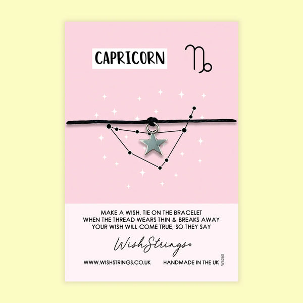 Capricorn Star Sign - WishStrings Bracelet