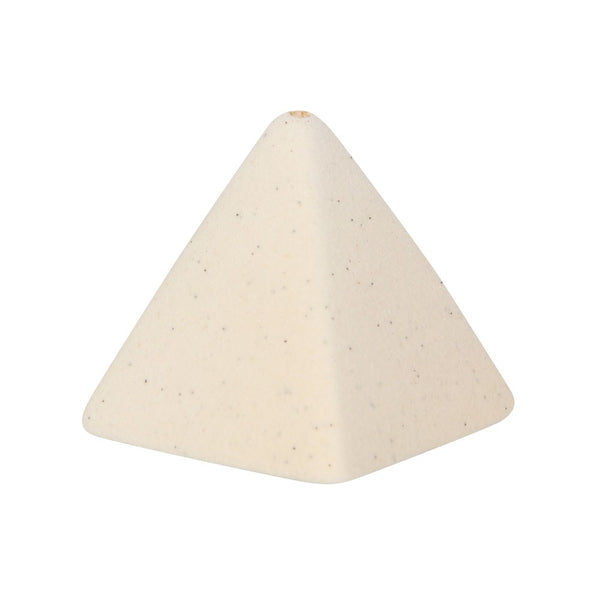 Cream Speckled Pyramid Incense Stick Holder