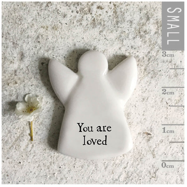 East of India Tiny Angel Token - You Are Loved