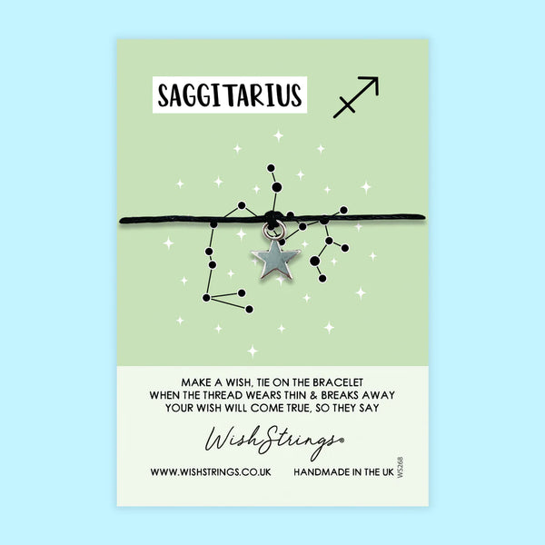 Sagittarius Star Sign - WishStrings Bracelet