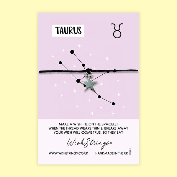 Taurus Star Sign - WishStrings Bracelet