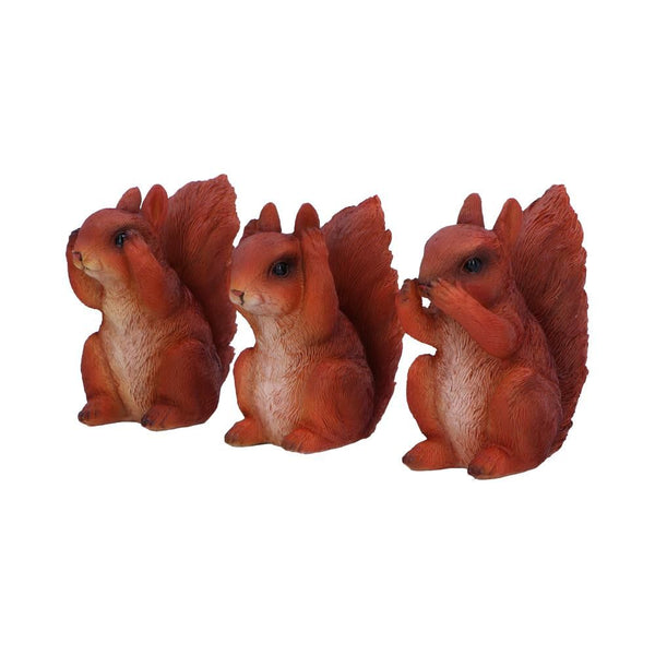 Three Wise Squirrels Set