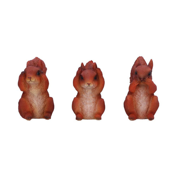 Three Wise Squirrels Set