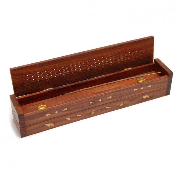 Incense Jali Box with Storage Compartment