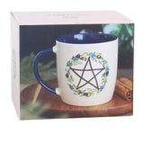 Solstice Wreath Pattern Mug