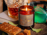 Warlock Whiskey Scented Soy Candle Jar