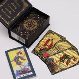 Let the Magic Begin Gold Foil Tarot Cards in Gift Box