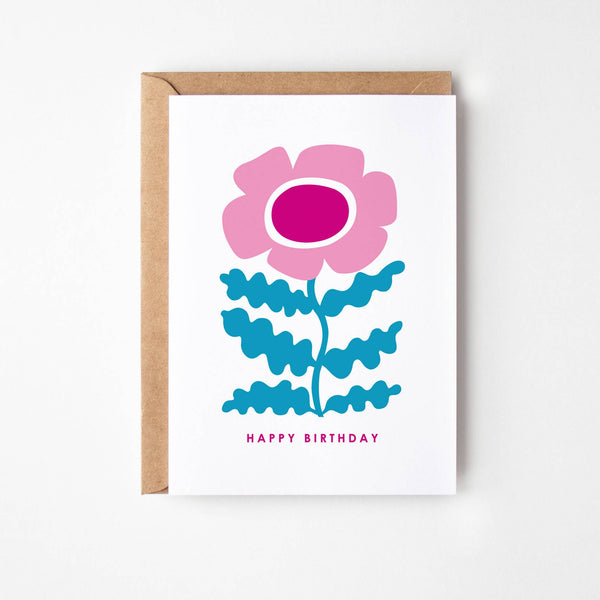Happy Birthday Poppy Greeting Card