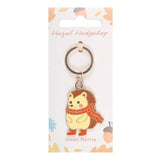 Hazel Hedgehog Autumn Keyring