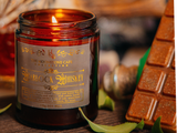 Warlock Whiskey Scented Soy Candle Jar