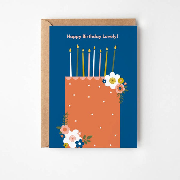 Birthday Cake Greeting Card