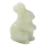 New Jade Mini Rabbit Carving