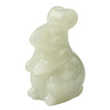 New Jade Mini Rabbit Carving