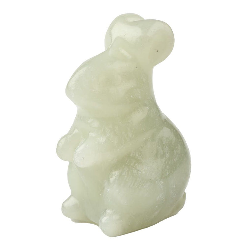 New Jade Mini Rabbit Carving