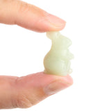 New Jade Mini Rabbit Carving