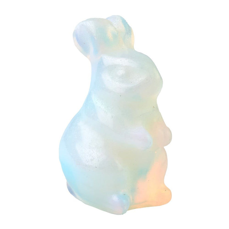 Opalite Mini Rabbit Carving