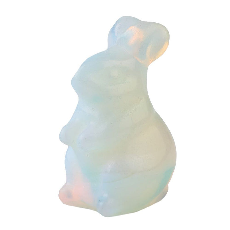 Opalite Mini Rabbit Carving