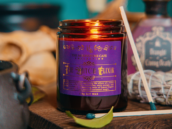The Witch Elixir Scented Soy Candle Jar