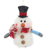 Jolly Snowman Hanging Christmas Decoration