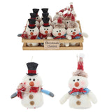 Jolly Snowman Hanging Christmas Decoration