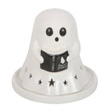 Ghost Stories Tealight and Incense Cone Holder in White