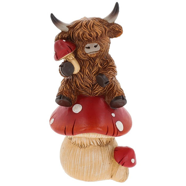 Moo-Shroom Highland Cows / Coos Sitting