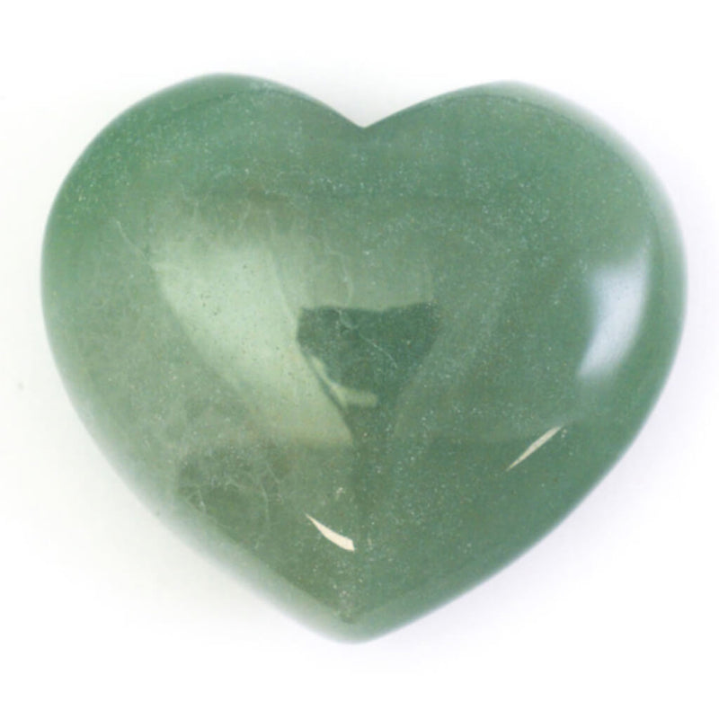 Green Aventurine Heart 40mm