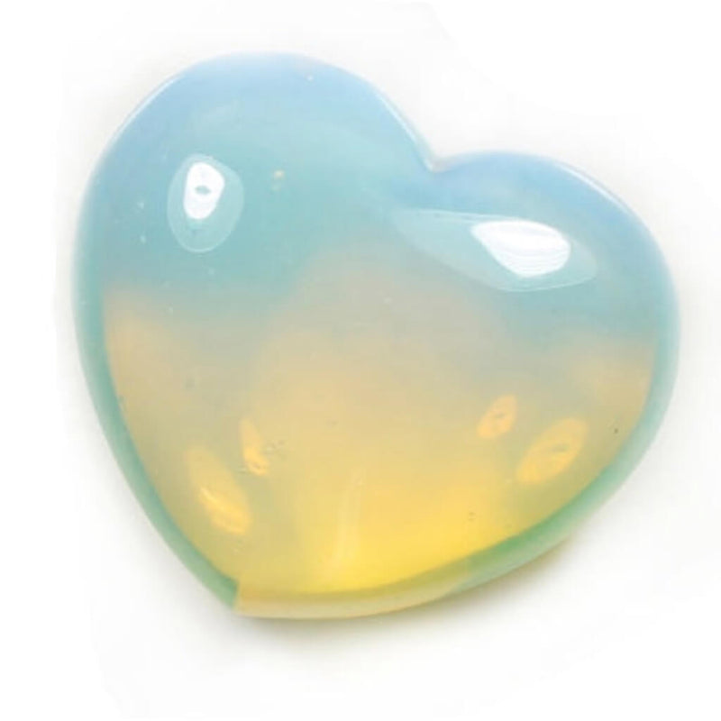 Opalite Heart 40mm