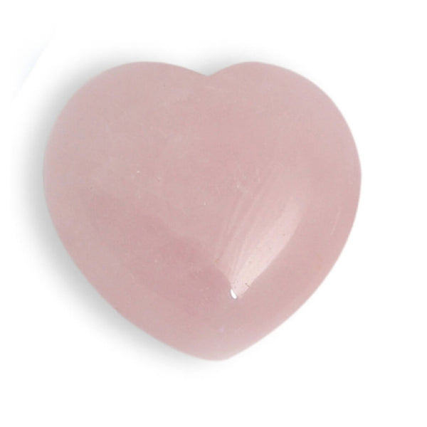 Rose Quartz Heart 40mm