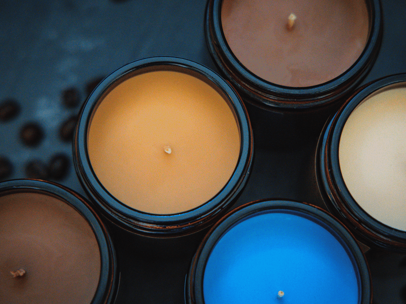 Blueberry Muffin Scented Soy Candle Jar