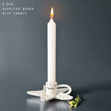 East of India Scallop Candle Holder - Twinkle
