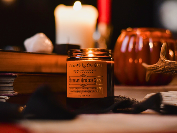 Pumpkin Spiced Latte Scented Soy Candle Jar
