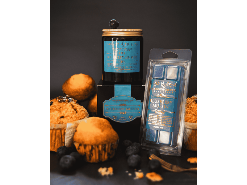 Blueberry Muffin Scented Soy Candle Jar