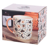 Frightful Folk Print Halloween Mug