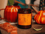 Pumpkin Spiced Latte Scented Soy Candle Jar