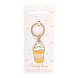 Pumpkin Spice Latte Autumn Keyring
