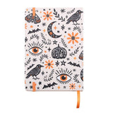 Frightful Folk Print A5 Halloween Notebook