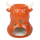Highland Cow Oil Burner and Wax Melt Warmer