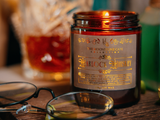 Warlock Whiskey Scented Soy Candle Jar