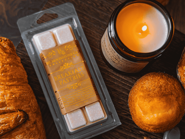 Breakfast Pastries Scented Soy Candle Jar
