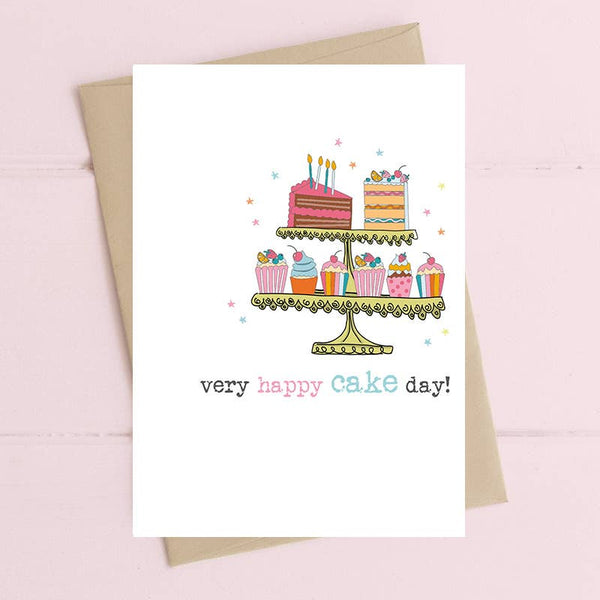 Happy Cake Day Greeting Card