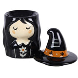 Frightful Folk Ceramic Witch Oil Burner