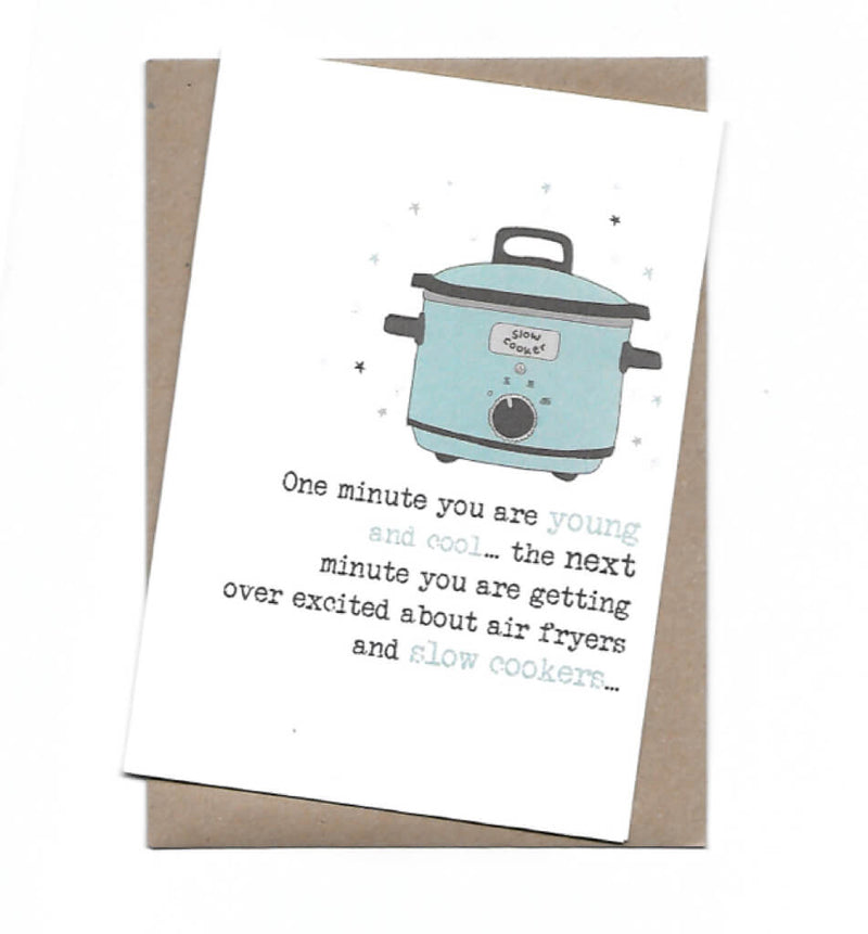 Air Fryers and Slow Cookers Greeting Card
