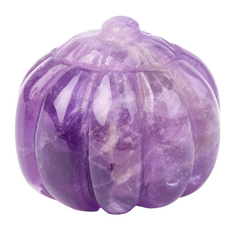 Amethyst Pumpkin 25mm