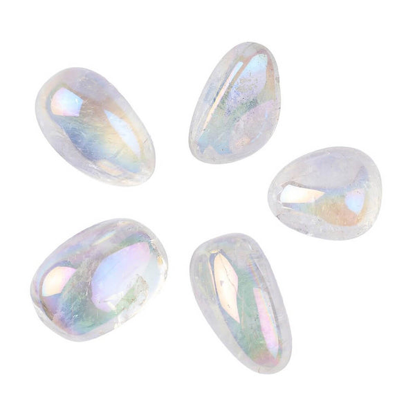 Angel Aura Quartz Tumblestone