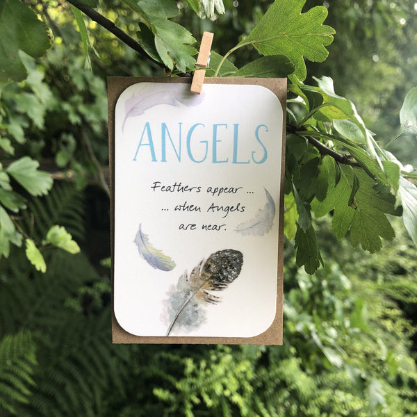 Angels Keepsake Card