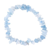Aquamarine Chip Bracelet